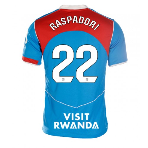 Atletico Madrid Giacomo Raspadori #22 Tredje Tröja Dam 2025-26 Kortärmad Atletico Madrid Giacomo Raspadori #22 Tredje Tröja Dam 2025-26 Kortärmad